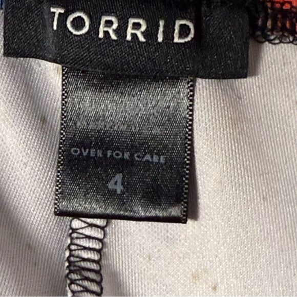 Torrid Colorful Leggings size 46 geometric print - Picture 5 of 8